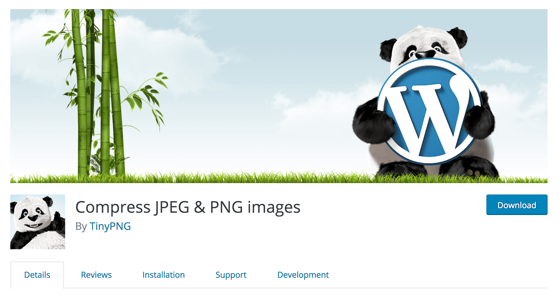 The Compress JPEG & PNG Images Plugin.