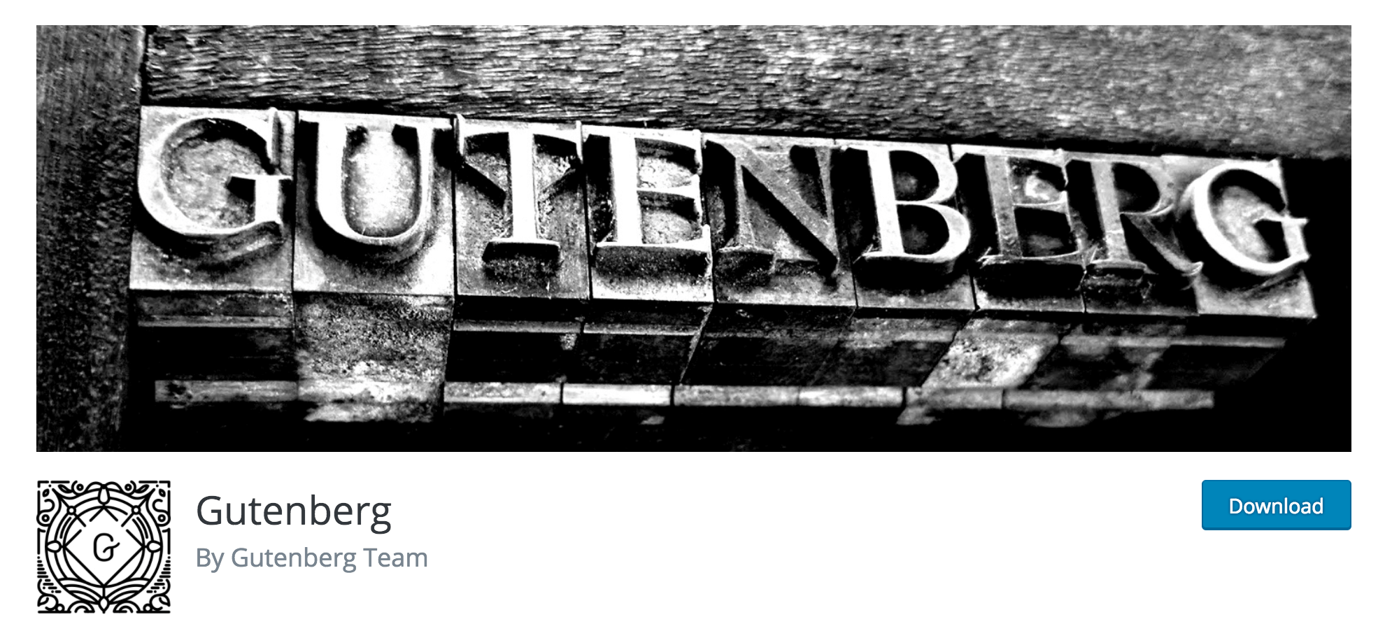 The Gutenberg plugin.