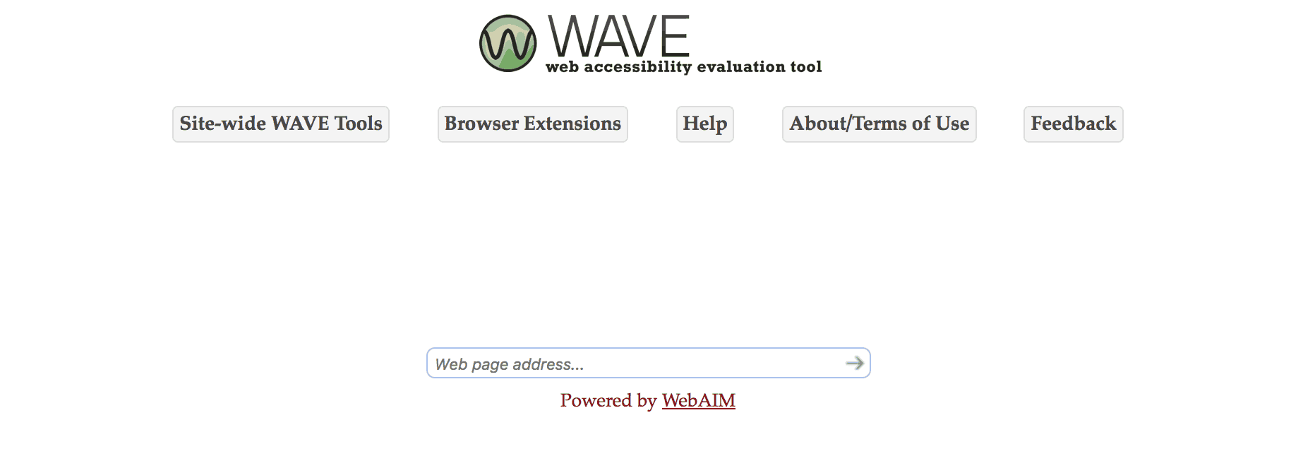 Testing your site's accessibility with WAVE.