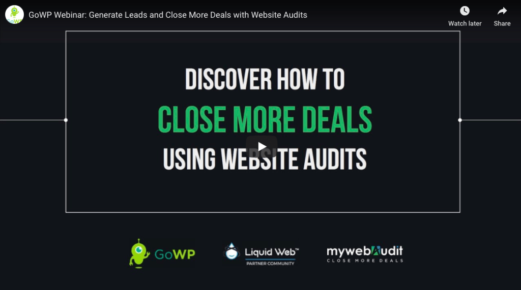 How to use website audits to close deals and grow your agency My Web Audit - Clifford Almeida 