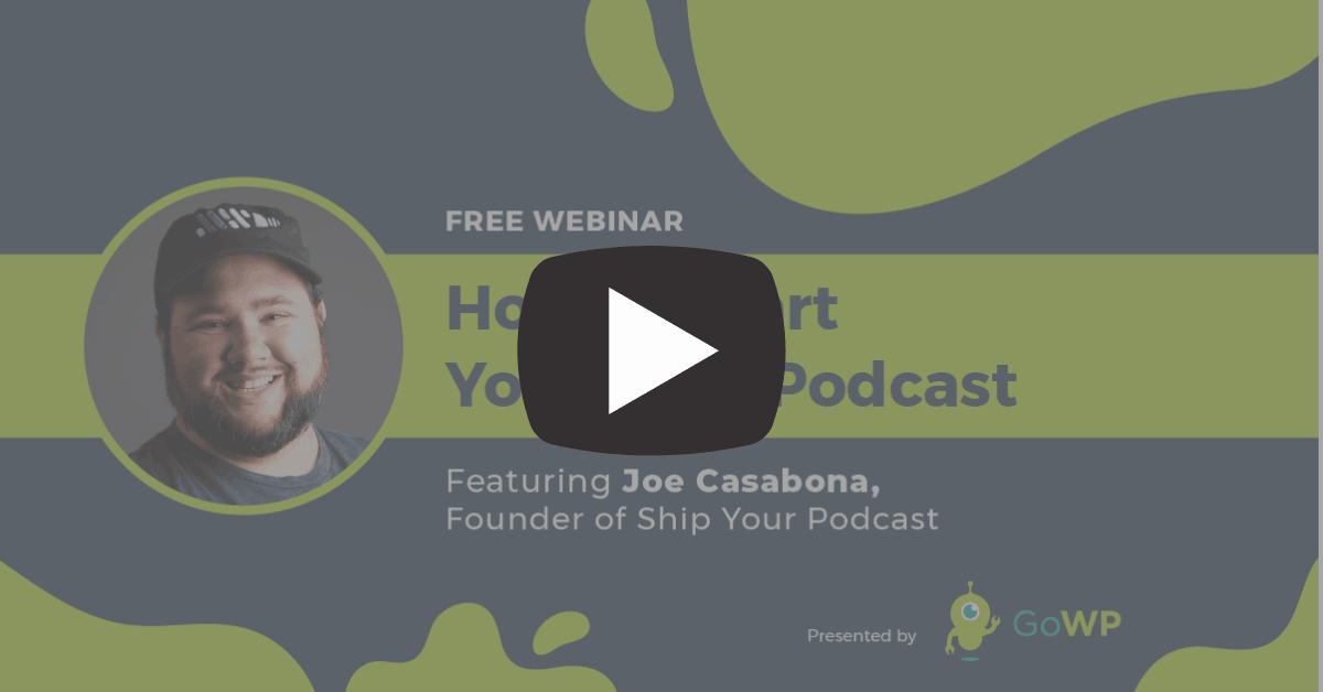 Joe Casabona How to Start Podcast