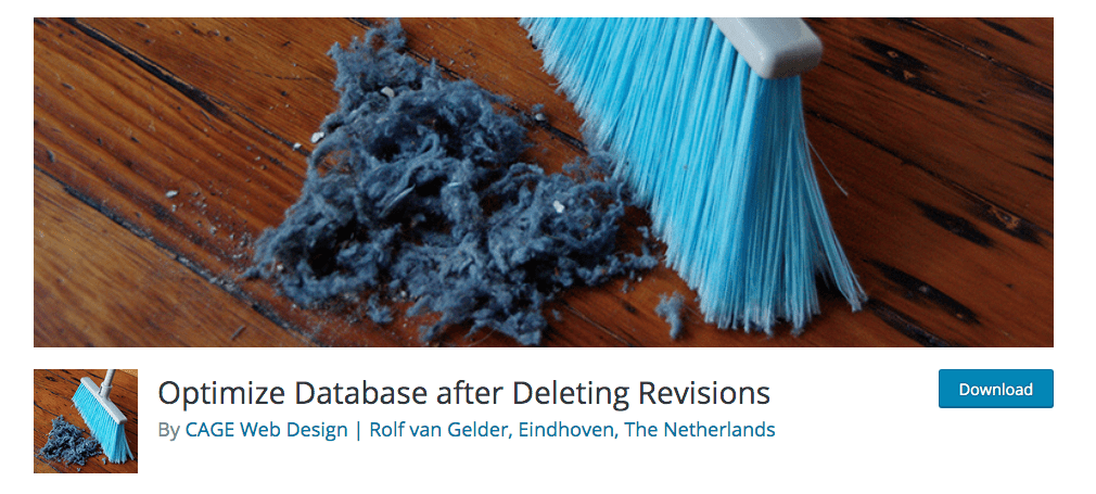 Optimize Database After Deleting Revision