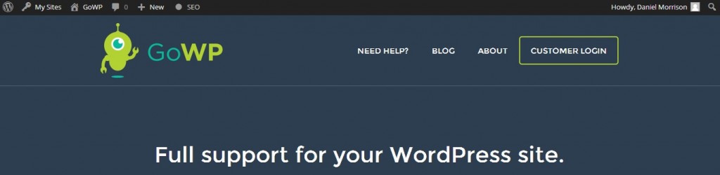 Adding menus in WordPress